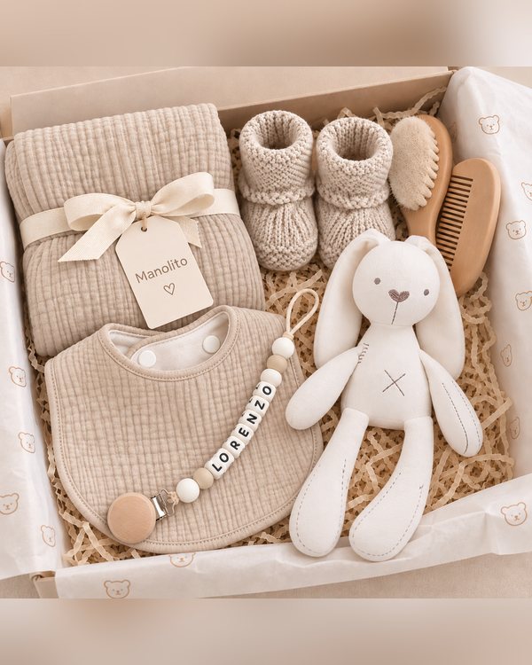 Box especial Manolito, color beige