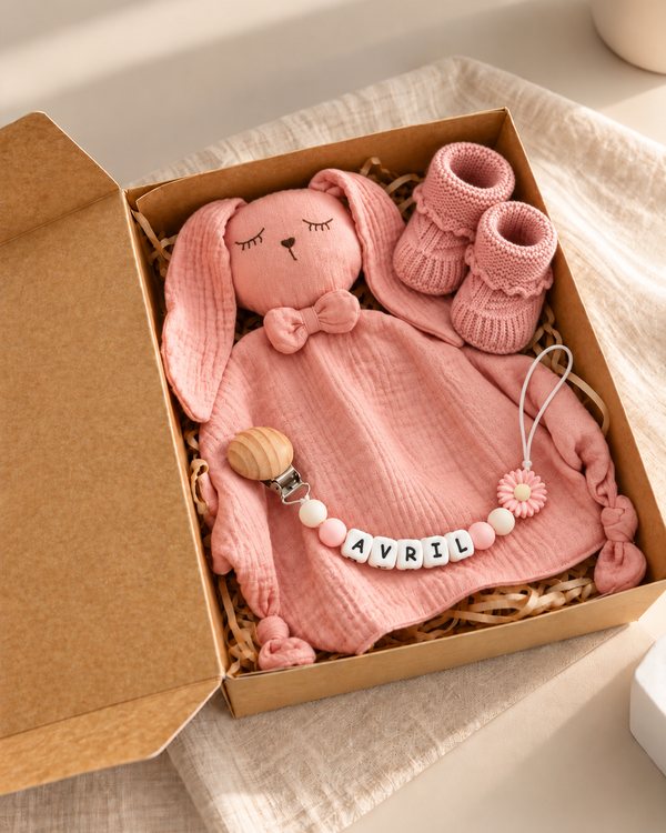 Box Pequeño tesoro, color rosa